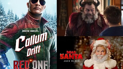 The Rock's 4th Box Office Flop with Red One + Jack Black's Santa Is Satan with Dear Santa