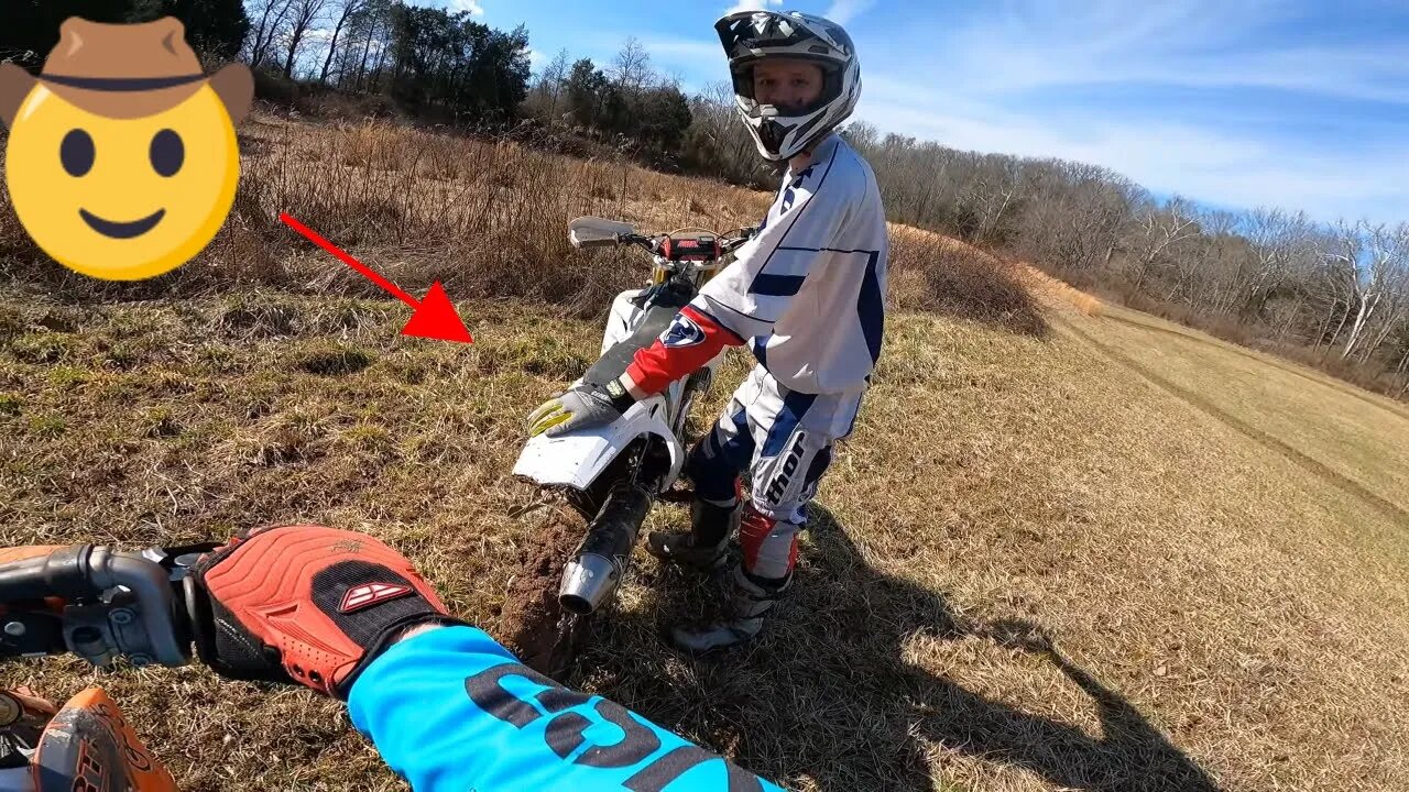 First MXG turn track ride of 2022! (GREASY)