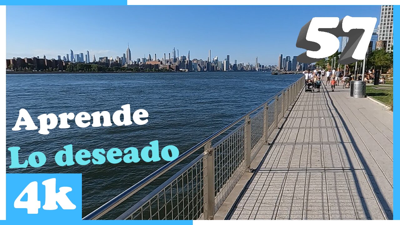 Brooklyn New York y EL RIO ALado del Domino Park Part 57