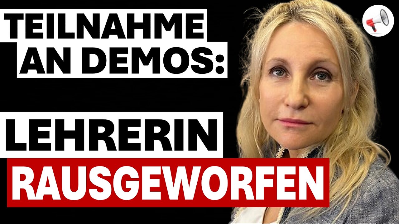 Wegen Teilnahme an Demos: Lehrerin wird aus dem Schuldienst entfernt