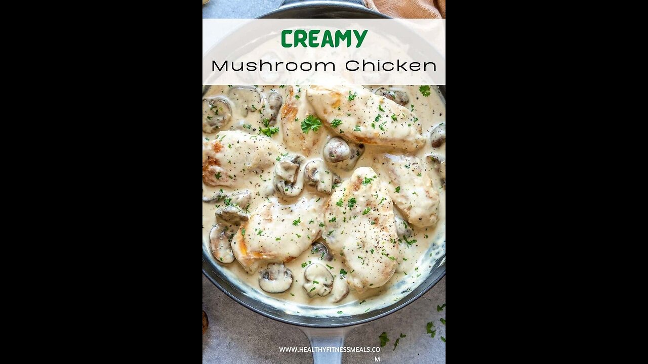 Creamy mushroom chicken recipes