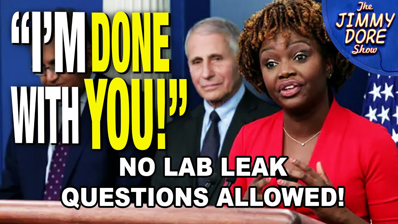 NO LAB LEAK QUESTIONS ALLOWED!