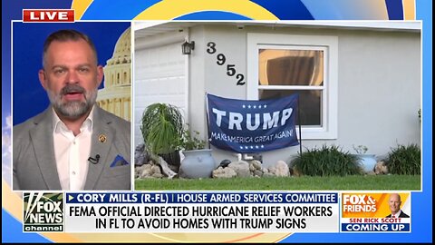 FEMA under fire after official told Florida hurricane relief workers to skip homes with Trump signs