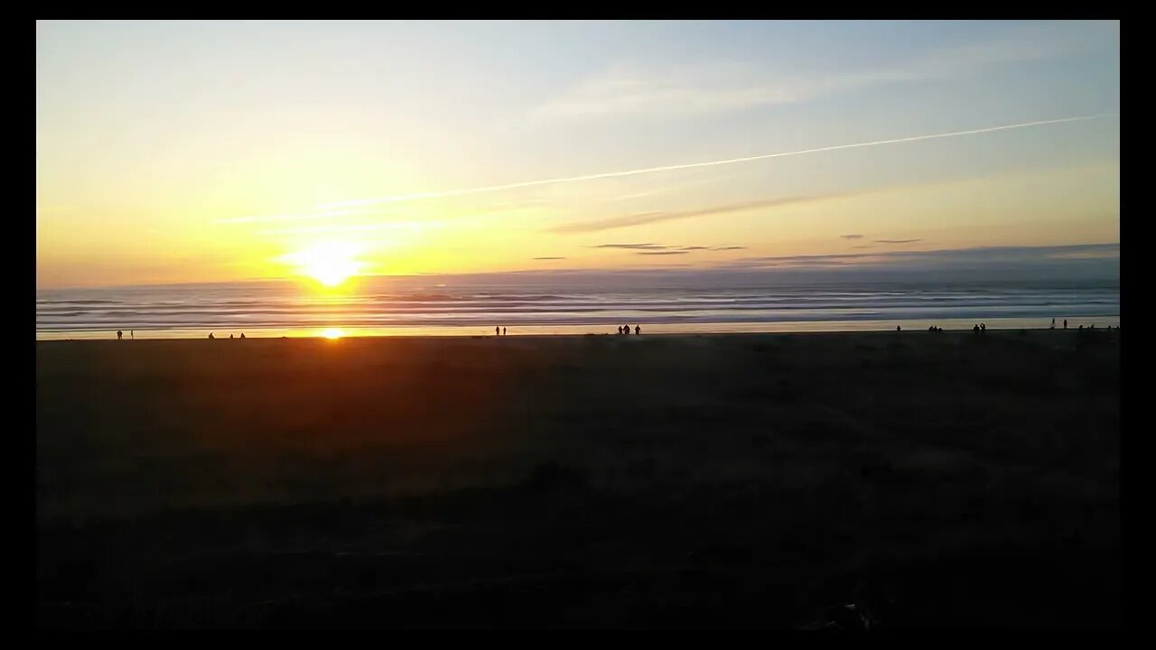 [4K] Oregon Coast Sunset time lapse