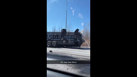 Highway 401 Accident Tilbury Ontario