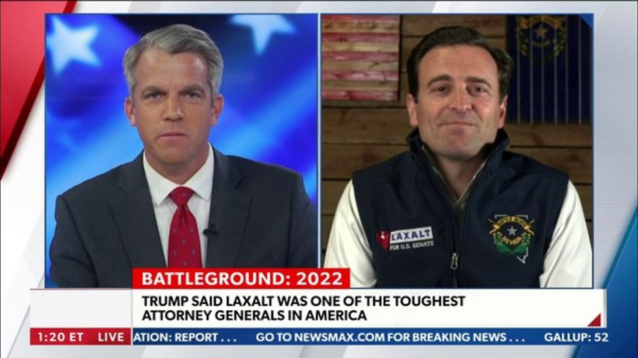 Adam Laxalt: Red Wave Coming In November