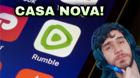 Primeiro video na Rumble