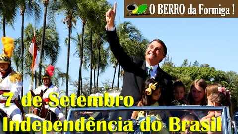 Bolsonaro comemora 7 de Setembro com Michelle e Ministros