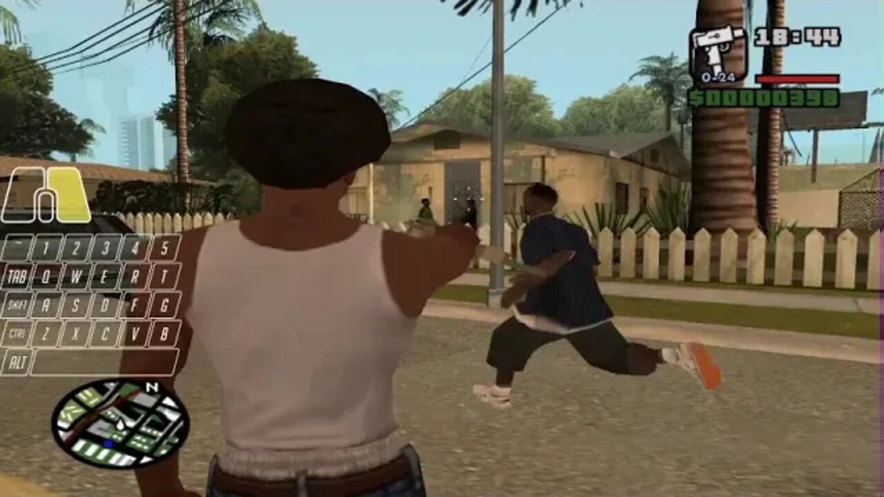 GTA SA cleaning the hood 2:11