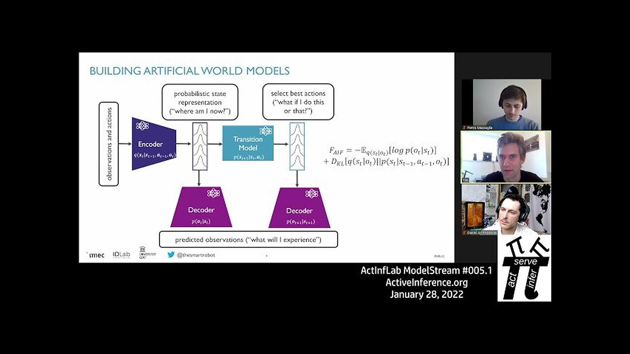 ActInf ModelStream #005.1~ "Contrastive Active Inference"