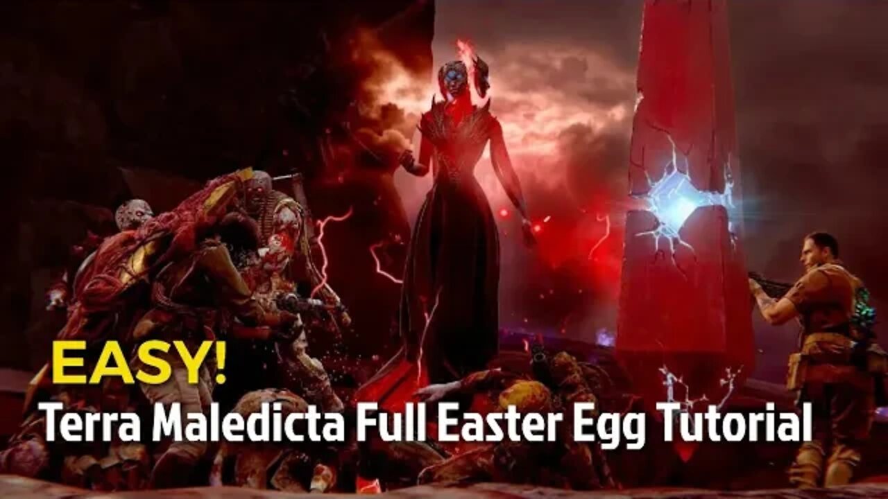 Call of duty vanguard zombies Terra Maledicta Full Easter Egg Tutorial