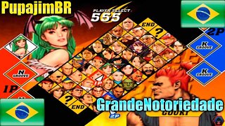 Capcom Vs. SNK 2 Mark Of The Millennium 2001 (PupajimBR Vs. GrandeNotoriedade) [Brazil Vs. Brazil]