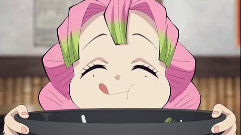 Mitsuri incredible appetite and strength as an adorable cute child...