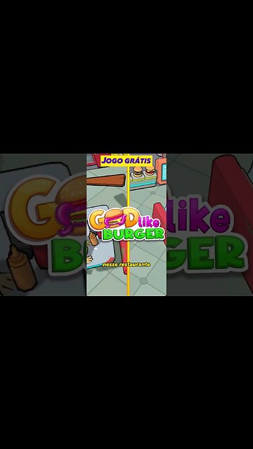 Godlike Burger: o jogo de hambúrgueres que você precisa jogar #epicgames #gamesgratis #cosmiconerd