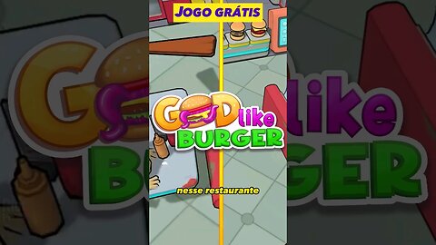 Godlike Burger: o jogo de hambúrgueres que você precisa jogar #epicgames #gamesgratis #cosmiconerd