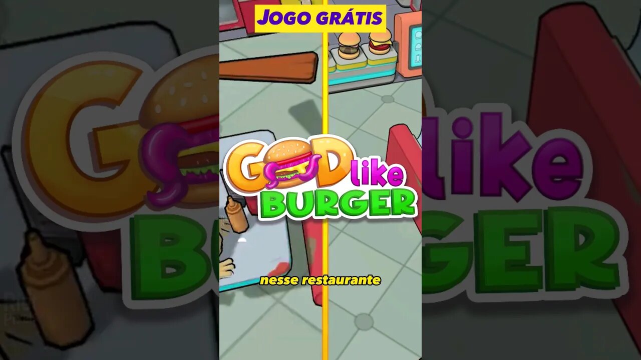 Godlike Burger: o jogo de hambúrgueres que você precisa jogar #epicgames #gamesgratis #cosmiconerd