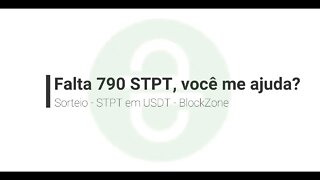 Sorteio - Meio a Meio - Quem vai? - BlockZone - Falta 790 Tokens