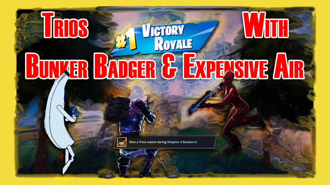 Trios Domination with Bunker Badger and Expensive Air | #fortnite