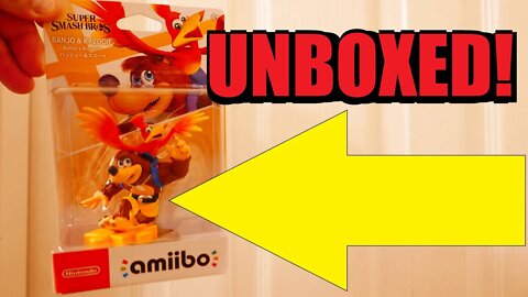 Unboxing the Banjo-Kazooie Amiibo!