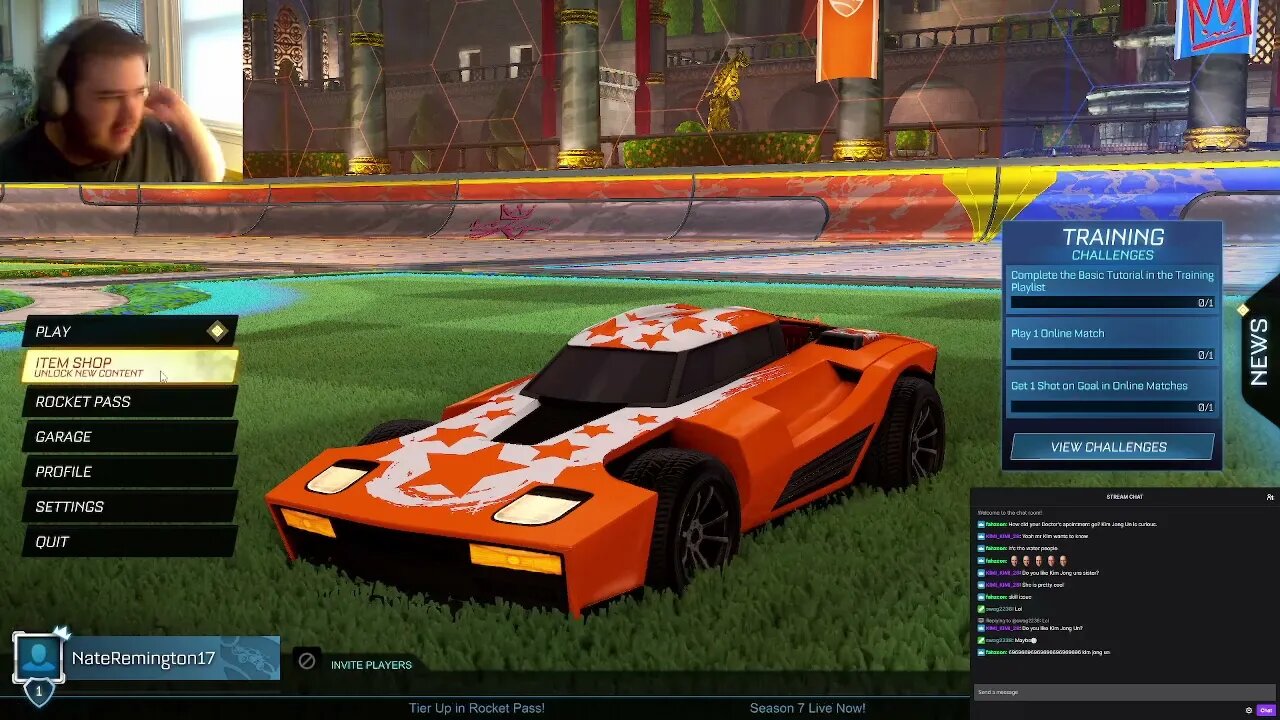 First Time Playing! | Rocket League!