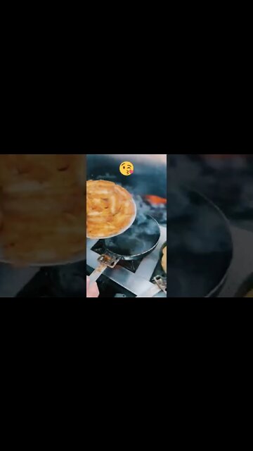 Sizzling Sound So Good #UpFoodReview #ytshorts #Food #Streetfood #viral #viral2022