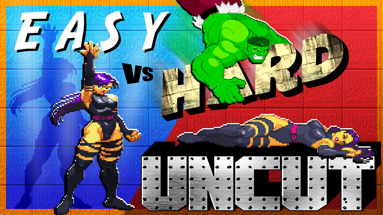 Easy VS Hard (Unedited) - MSH Arcade Run Comparison