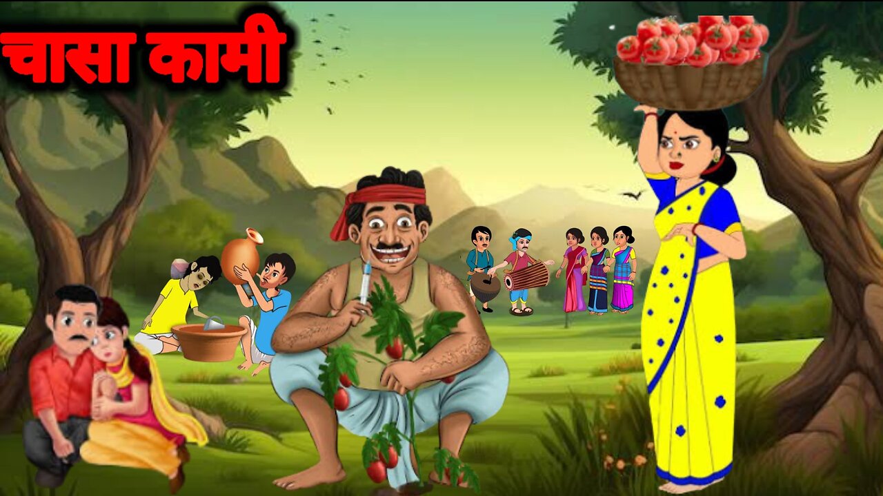 Shasa kami 2 New santali cartoon video new santali cartoon stories 2023