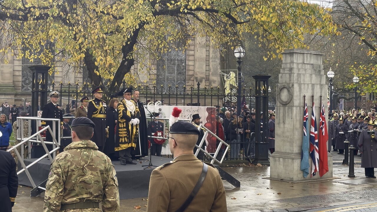 Remembrance Sunday service Birmingham City