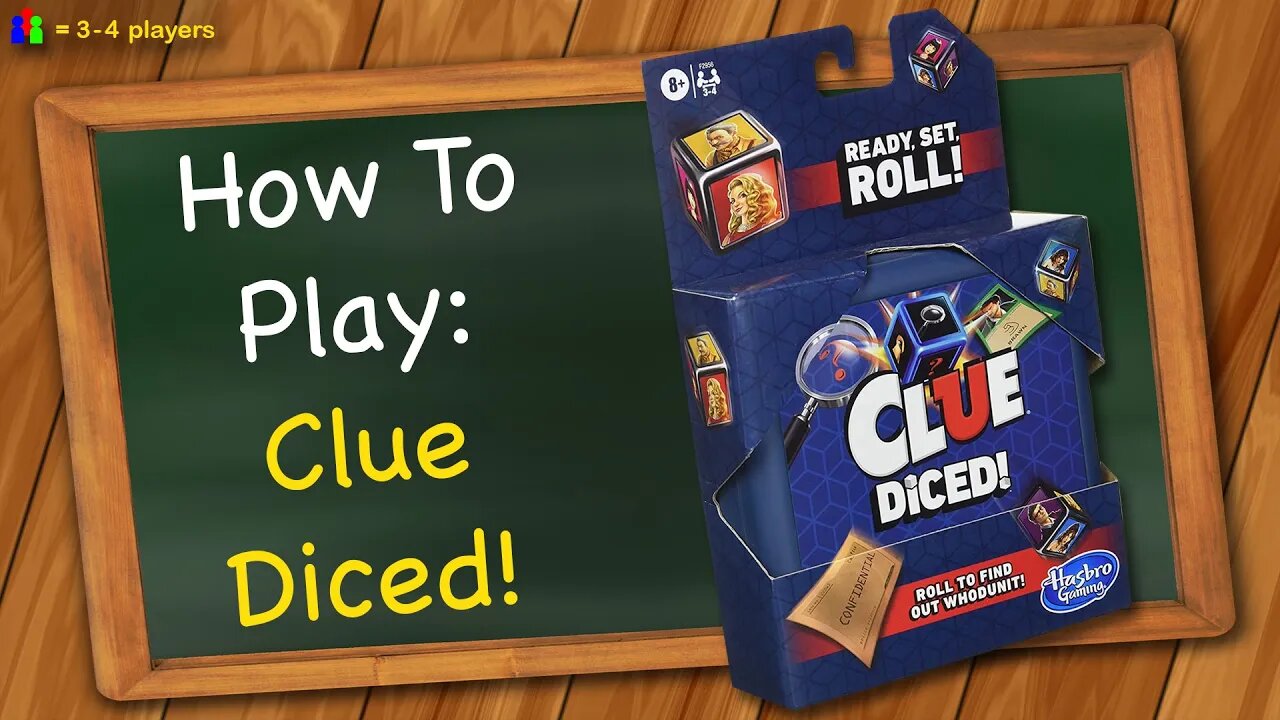 How to play Clue Diced!