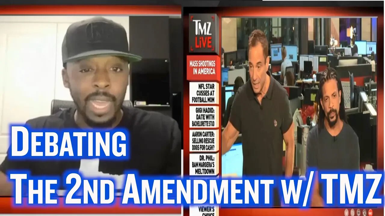 Debating The 2nd Amendment with TMZ after El Paso & Dayton Mass Shootings