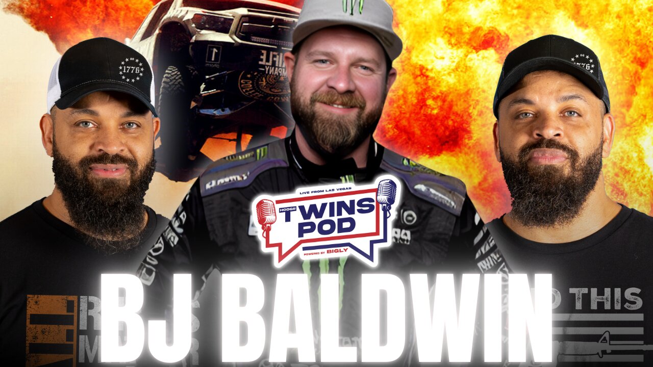 World's Best Driver Got Into A GUN Fight For His LIFE?! | Twins Pod - Episode 30 - BJ Baldwin