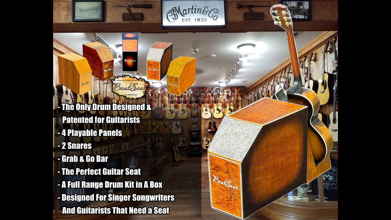 Solo Musician? You Need This Drum & Perfect Seat!
