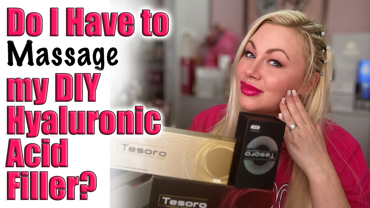 DO I Have to Massage my Hyaluronic Acid Filler? I will explain! Code Jessica10 Saves