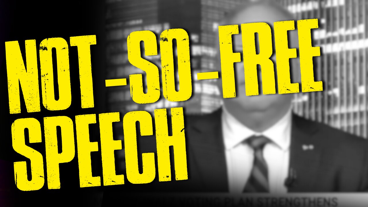 Democrats Want To Take Away Your Free Speech!