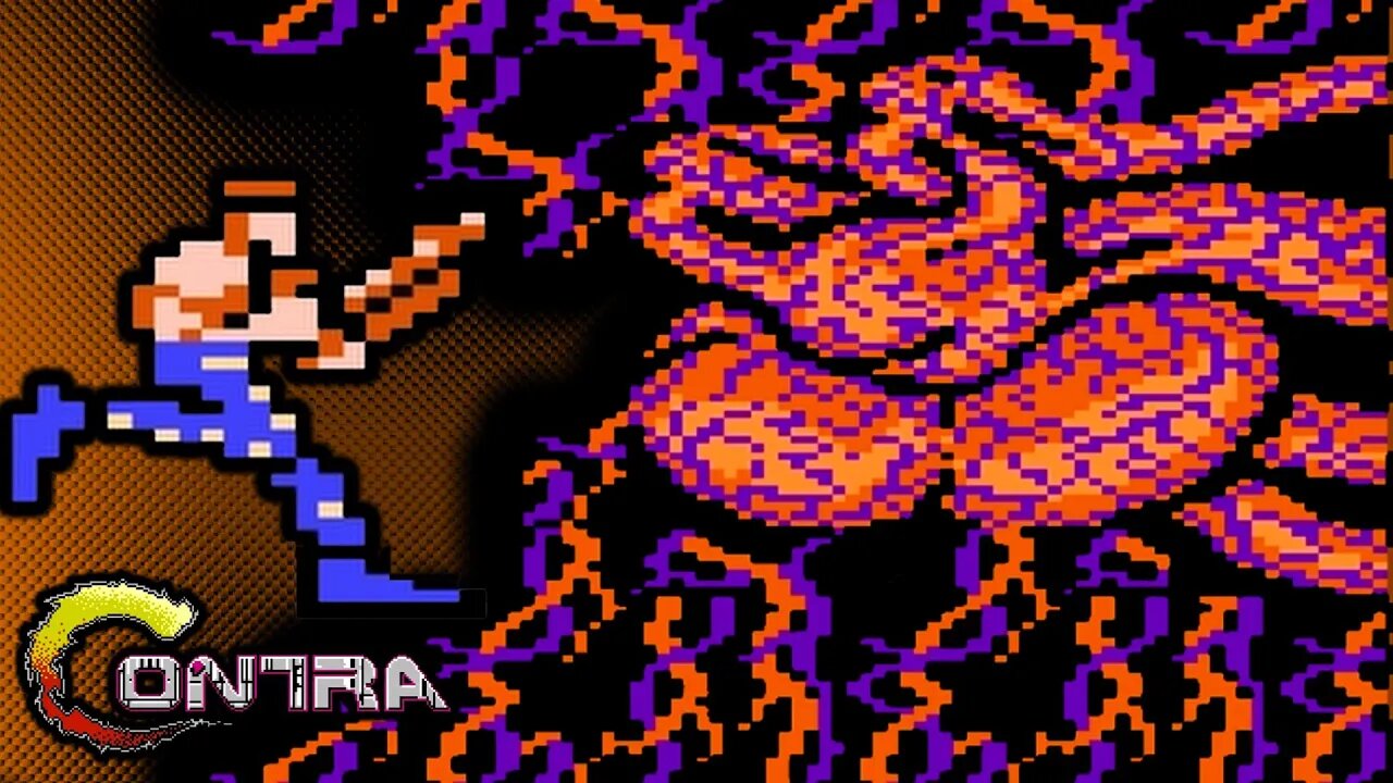 Contra gameplay trying to speed run Alien's Lair 🏃 #shorts