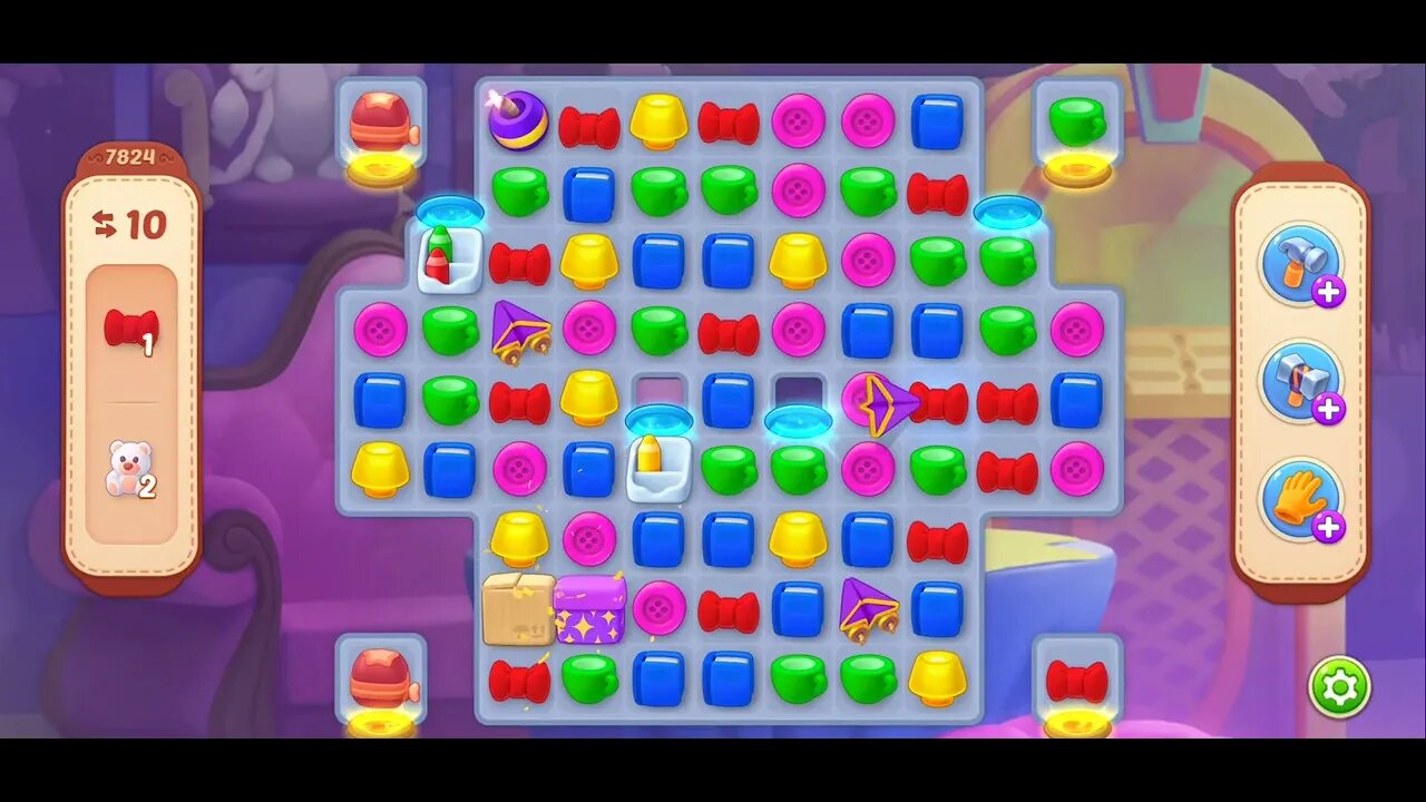 Playrix Homescapes Gameplay Walkthrough Level 7824