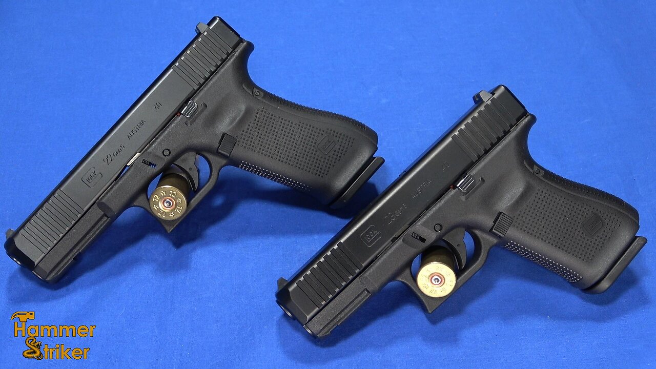 When 9 Isn't Enough! Glock 40 cal Comparison: Glock 23 vs Glock 22