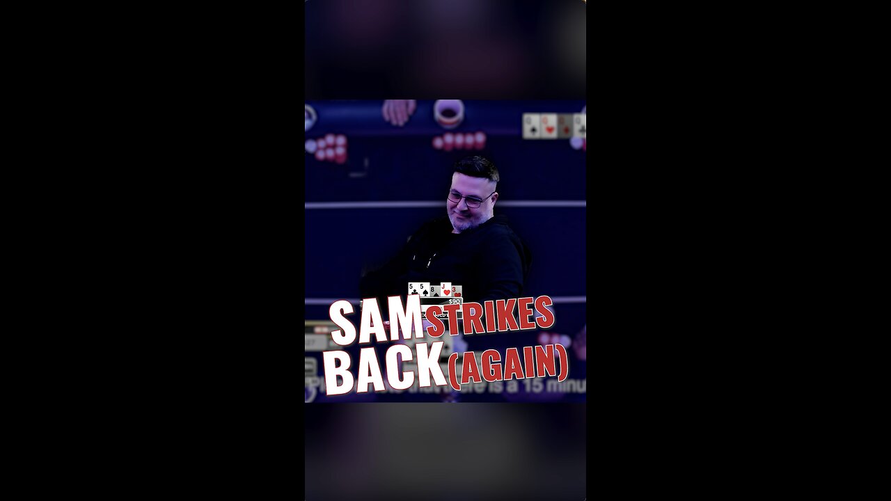 High Stakes Poker: Sam Strikes Back and Wins $75! 🃏💰