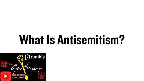 WHAT IS ANTI-SEMITISM???