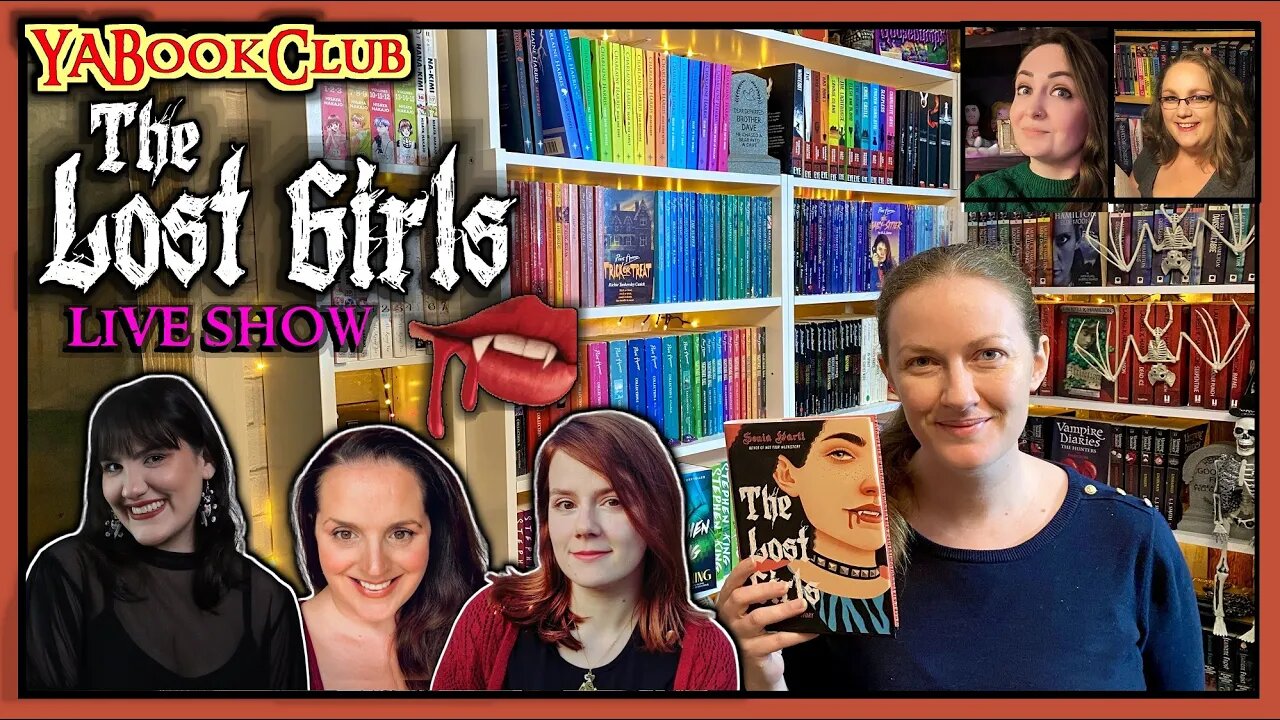 THE LOST GIRLS LIVE SHOW #YABookClub2023 + guests @ErinMegan @alexfoulkes7911 & @fictionalhangover