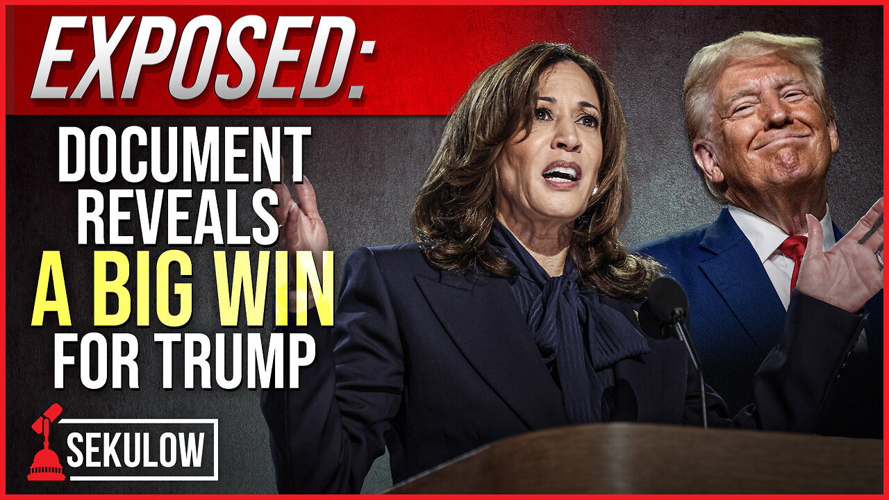 EXPOSED: Document Reveals a Big Win for Trump