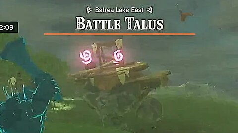 Defeating Battle Talus "Batrea Lake East" - The Legend of Zelda: Tears of the Kingdom