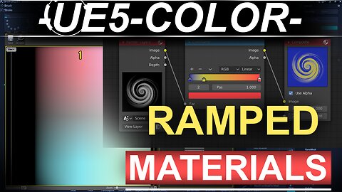 UE5: Color-Ramp Gradients (Curve Atlas & Color Curves)