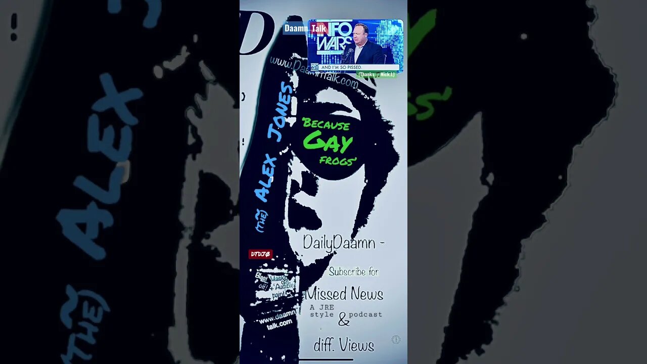 AlexJones - ‘SandyHook’ - ‘singing in frustration’ - @DaamnTalk (by)@Nick Lutsko www.daamntalk.com