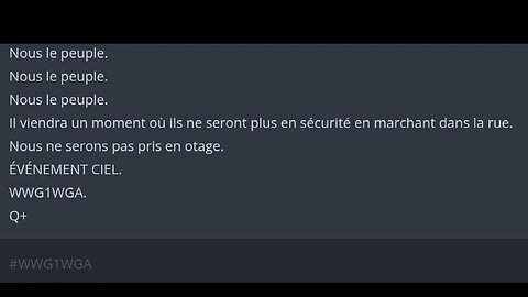 Il viendra un moment où ils ne seront plus en sécurité en marchant dans la rue.