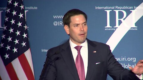 Rubio Delivers Remarks at IRI's 2018 Freedom Dinner