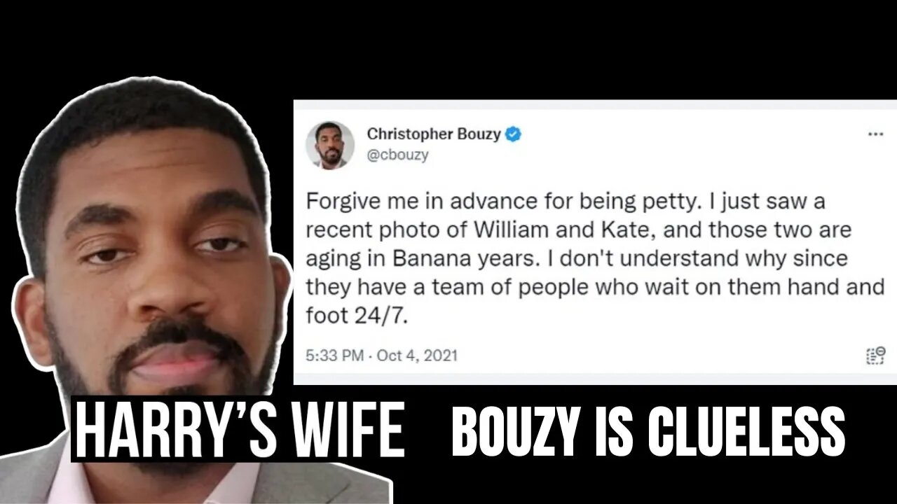 Harry´s Wife : Bouzy is Clueless ( Meghan Markle)