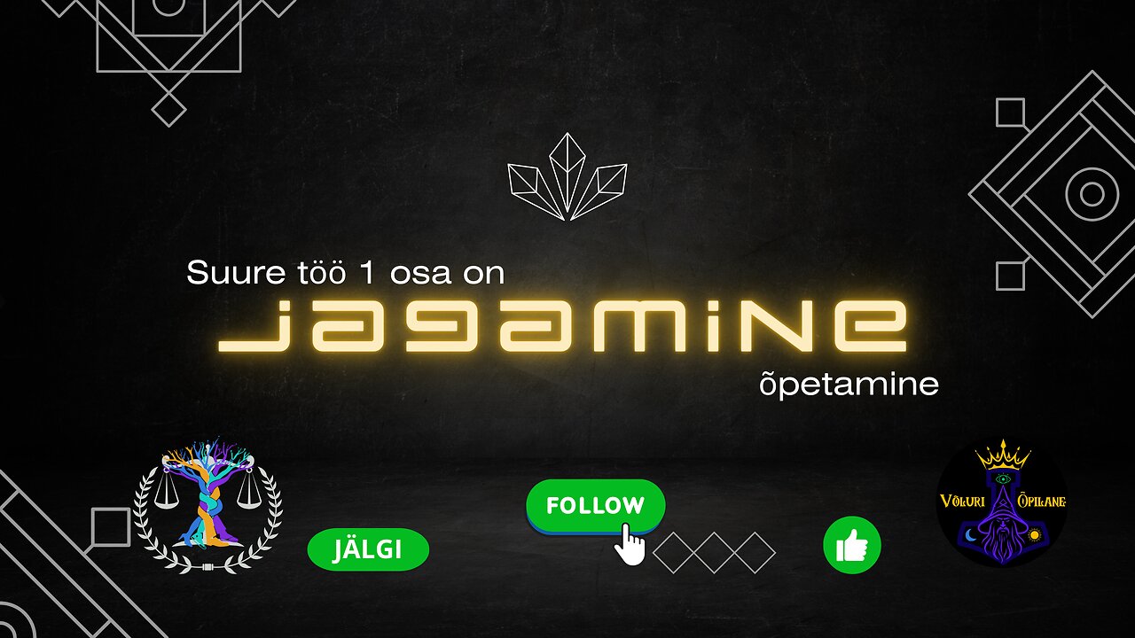 62. Lahendused 1. Suure töö 1. osa on loodusseaduste õpetamine teistele.
