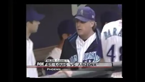 2001 NLDS DBacks vs Cardinals Game 1