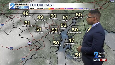 WMAR-2 News Weather at 11